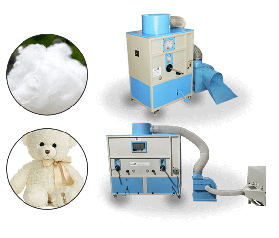 automatic stuffed toy cotton filling machine